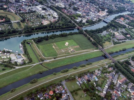 Observatorium - Lippepolderpark - DORSTEN, Germany - lpp aerial