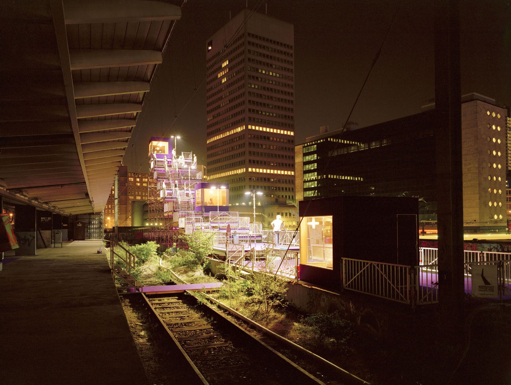 Observatorium - Perron Mozaïque - nacht-geert