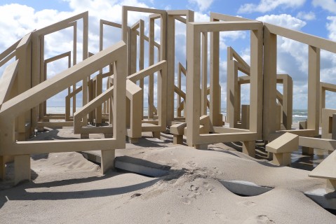 Observatorium - De Zandwacht - De Zandwacht - Tweede Maasvlakte Rotterdam - sand