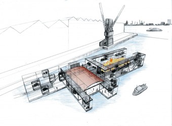 Observatorium - RDM Expo Circuit/Boathouse - boothuis-met werkhal
