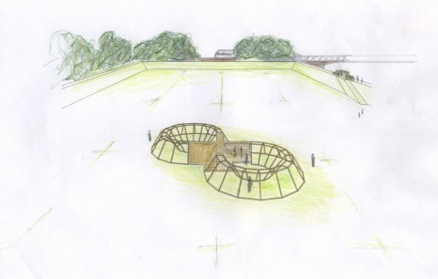 Observatorium - LippePolderPark – DORSTEN (Deutsch) - tekening