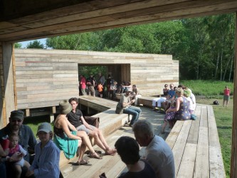 Observatorium - Warten auf den Fluss, EMSCHERKUNST – ESSEN - WadFboepresentatie