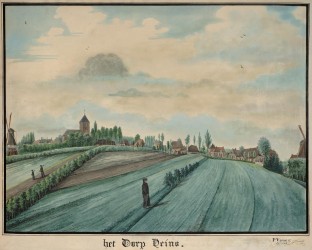 Observatorium - Villagescape – HEINO, Overijssel - Heino0-schilderij-P.Visser