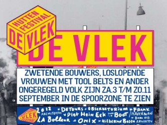 Observatorium - De Vlek – TILBURG, Noord Brabant - vlek bouwbord