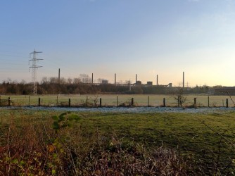 Observatorium - Der grüne Schatten Zollvereins – ESSEN - kokerei winter
