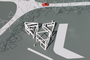 Observatorium - Driftplein - DALEN, DRENTHE - driftplein bovenaanzicht