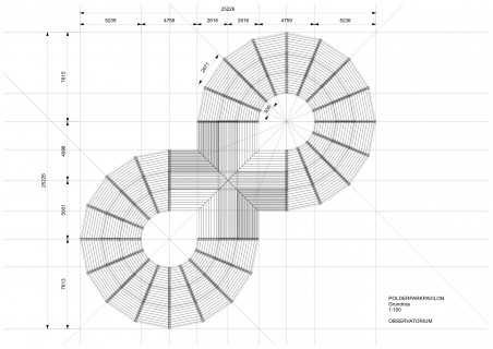 Observatorium - Lippepolderpark - DORSTEN, Germany - lpp lemniscate drawing 3