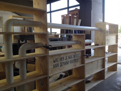 Observatorium - Onvoltooid Gedicht voor Airbornewandeltocht - OOSTERBEEK - werkplats