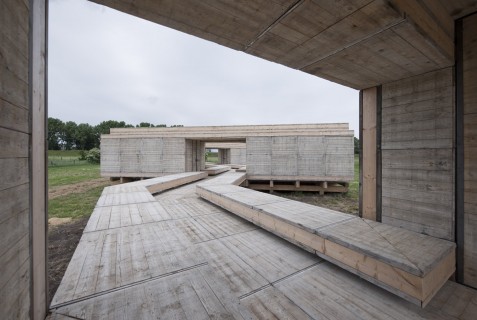 Observatorium - Warten auf den Fluss EMSCHERKUNST – OBERHAUSEN, Germany - roman-mensen