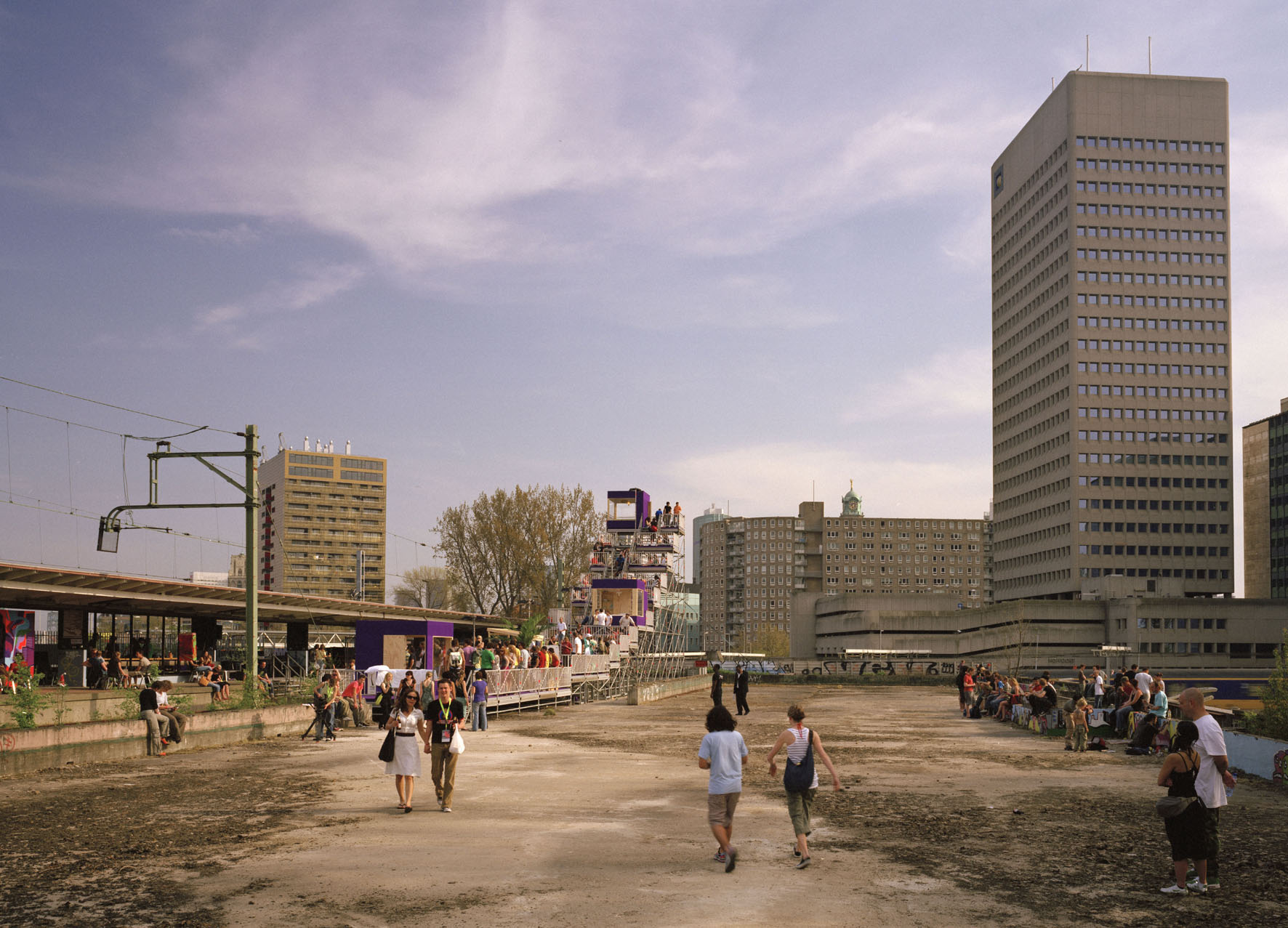 Observatorium - Perron Mozaïque - plein