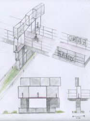 Observatorium - Randstadpoort/ Randstad Gate – HEEMSKERK, Noord-Holland - poorttek 1