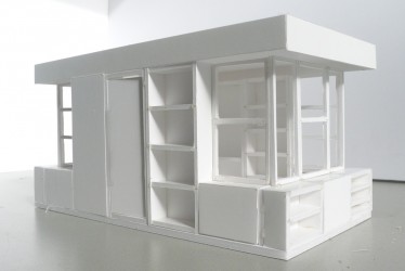 Observatorium - 2013 projects - zollverin paviljoen maquette