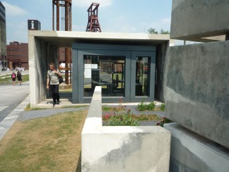 Observatorium - Zeche Zollvereinpark - zollverein - bezoeker