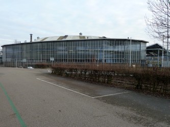 Observatorium - De Vlek - Spoorzone, TILBURG 3-11 sep - achterzijde halrond