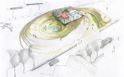 Observatorium - Workshop SANGARE at Les Ateliers - NANTES - Sketch of ANAGARE