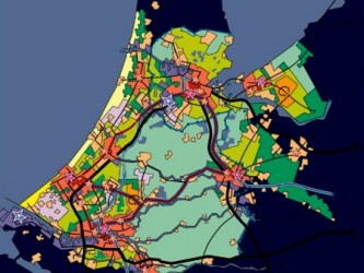 Observatorium - Randstadpoort/ Randstad Gate – HEEMSKERK, Noord-Holland - plattegrond randstad