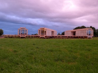 Observatorium - Warten auf den Fluss EMSCHERKUNST – OBERHAUSEN, Germany - blauworanje