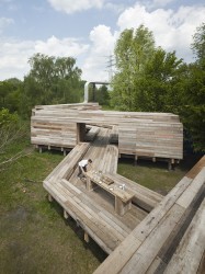 Observatorium - Warten auf den Fluss, EMSCHERKUNST – ESSEN - wadf tafel