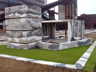 Observatorium - Zeche Zollvereinpark - zollverein - paviljoen zonder inbouw