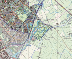 Observatorium - Randstadpoort/ Randstad Gate – HEEMSKERK, Noord-Holland - topo randstadpoort