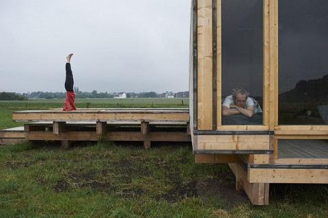 Observatorium - Warten auf den Fluss EMSCHERKUNST – OBERHAUSEN, Germany - roman-yoga